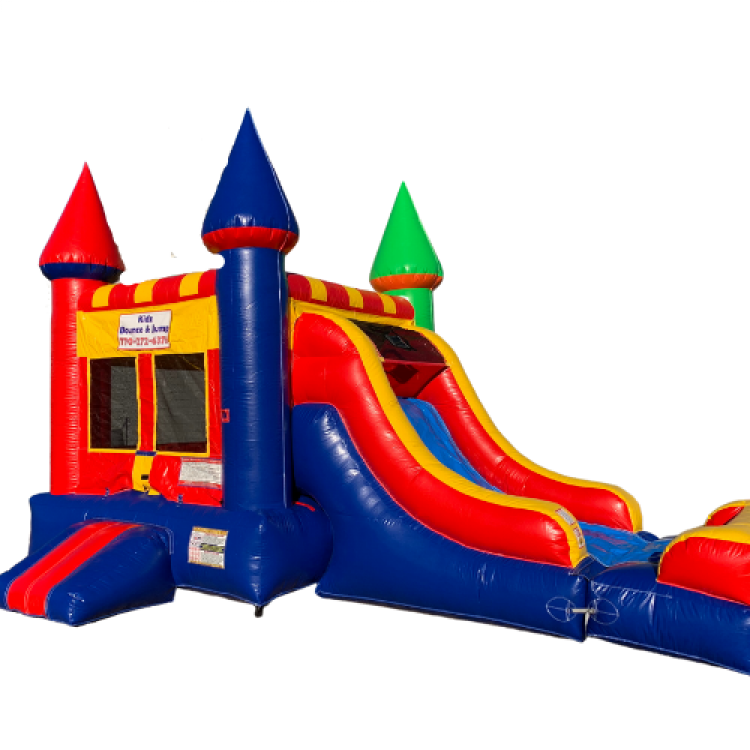 Compact Rainbow Castle Jumper 13 X 23 X 15 (DRY ONLY)