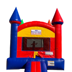 Arch Style Castle Bouncy House 13 x 13 x 15